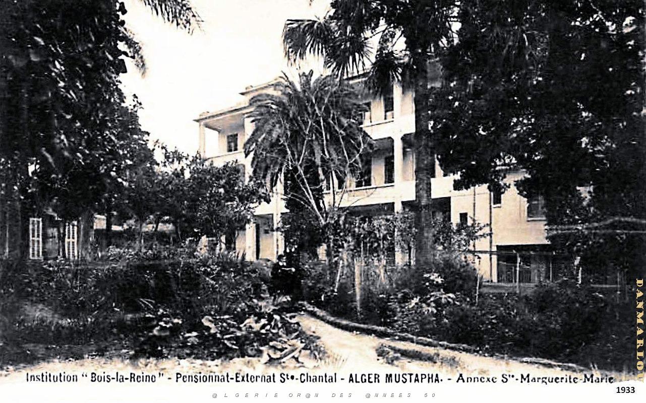 Alger - Mustapha - Institution Bois-la-Reine - 1933.jpg
